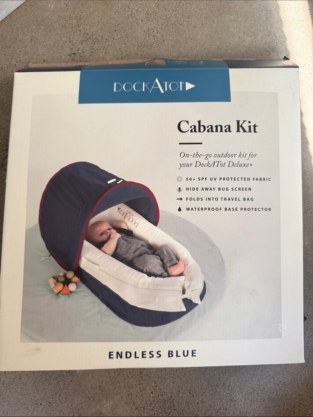 DockATot Cabana Kit in Endless Blue